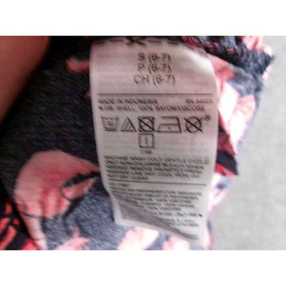 Old Navy Dress Girls S Lobster Print Halter Cami Sundress Navy Red Beach Cute - Picture 10 of 13